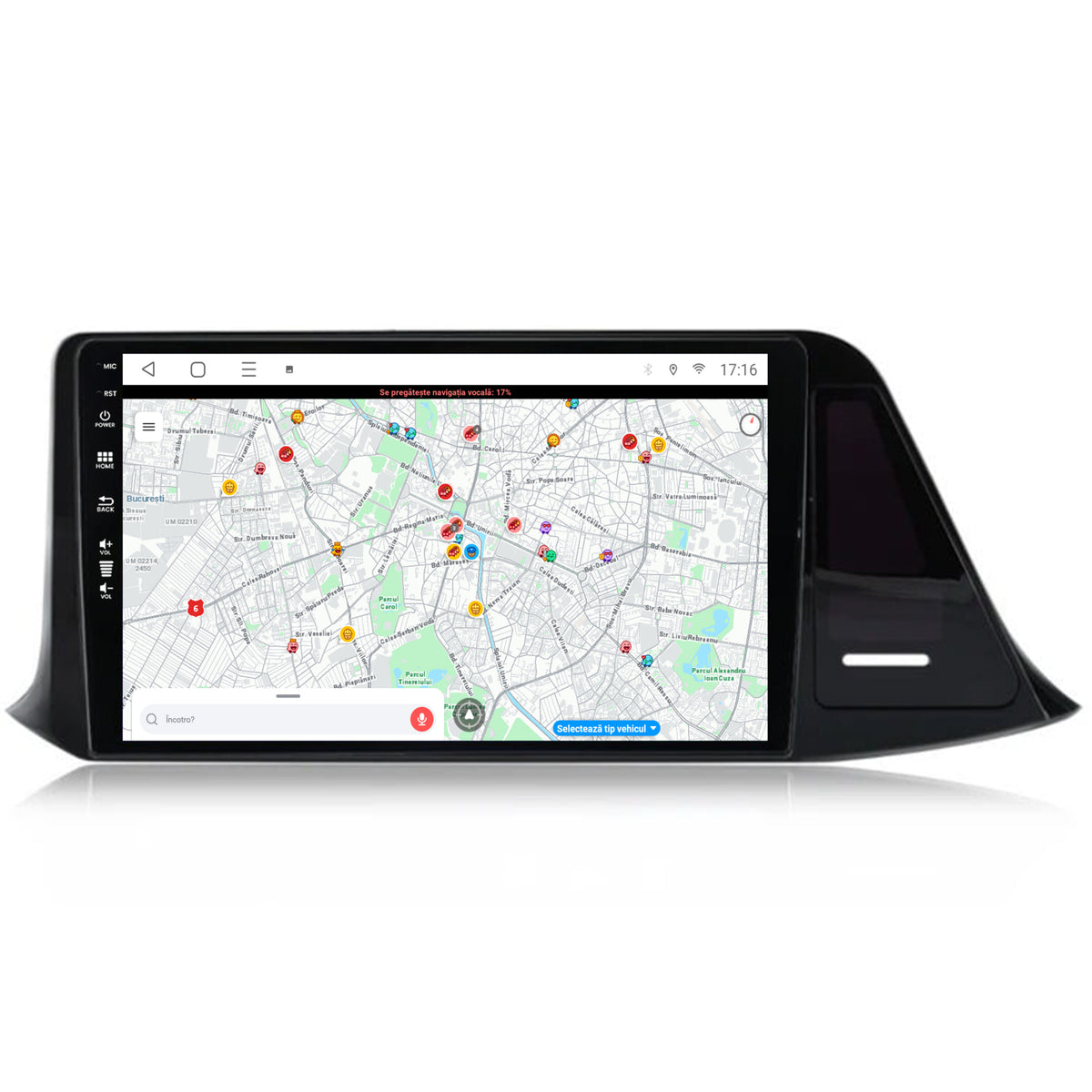 Navigatie Toyota Toyota C-HR (2016-2020), Android, E-Octacore / 2GB RAM + 32GB ROM, 9 Inch - AD-BGE9002+AD-BGRKIT074