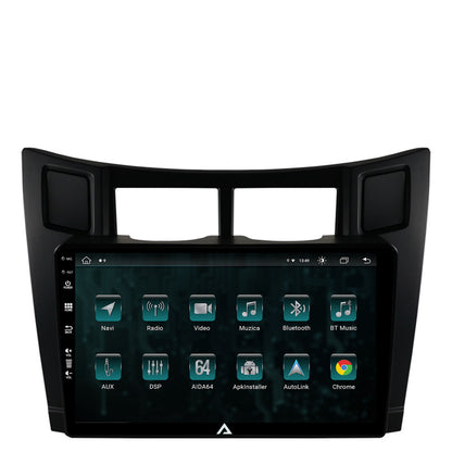 Navigatie Toyota Yaris (2005-2012), Android, Z-Octacore / 8GB RAM + 256GB ROM, 9 Inch - AD-BGZ9008+AD-BGRKIT103