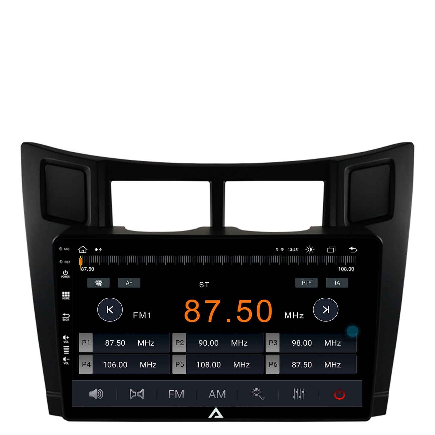 Navigatie Toyota Yaris (2005-2012), Android, Z-Octacore / 8GB RAM + 256GB ROM, 9 Inch - AD-BGZ9008+AD-BGRKIT103