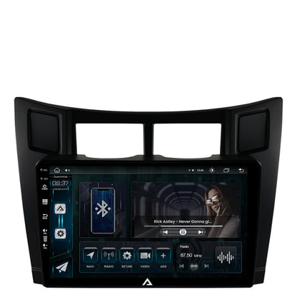Navigatie Toyota Yaris (2005-2012), Android, Z-Octacore / 8GB RAM + 256GB ROM, 9 Inch - AD-BGZ9008+AD-BGRKIT103