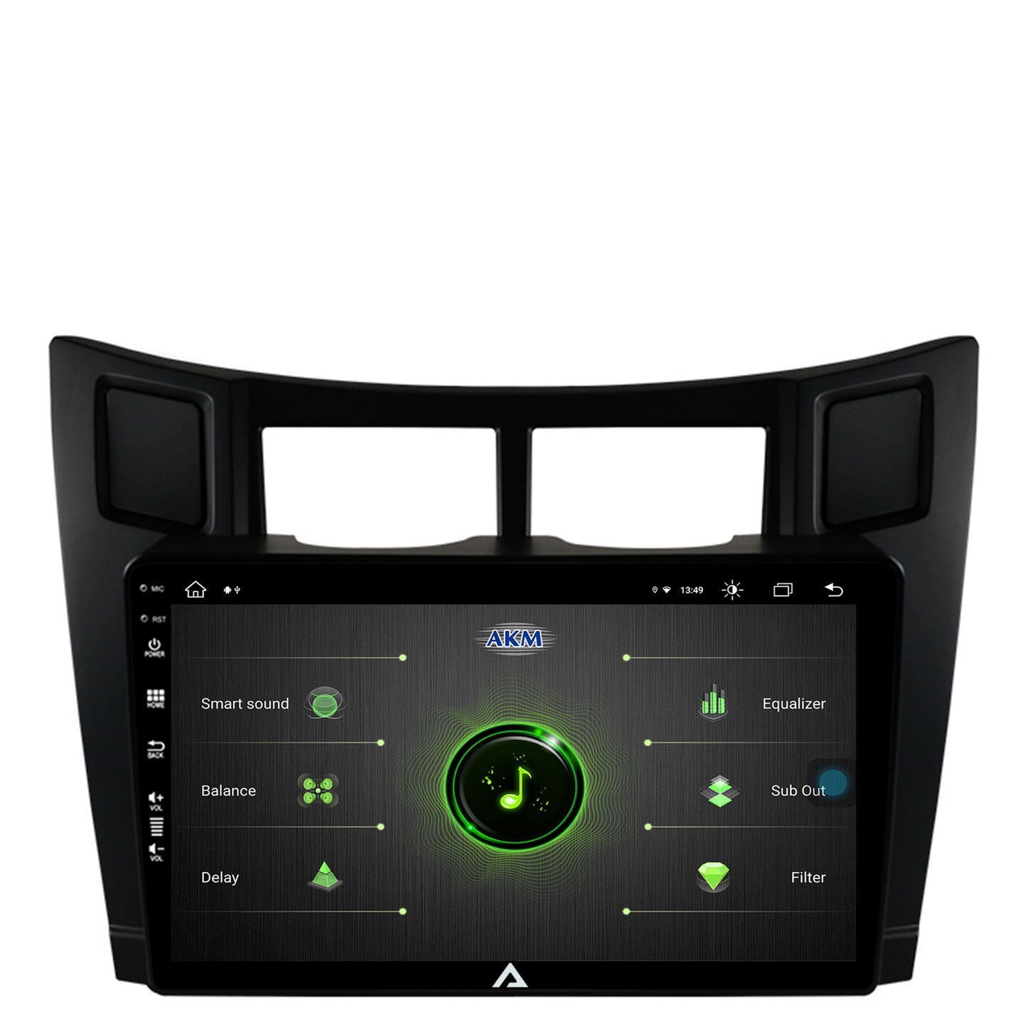 Navigatie Toyota Yaris (2005-2012), Android, Z-Octacore / 8GB RAM + 256GB ROM, 9 Inch - AD-BGZ9008+AD-BGRKIT103