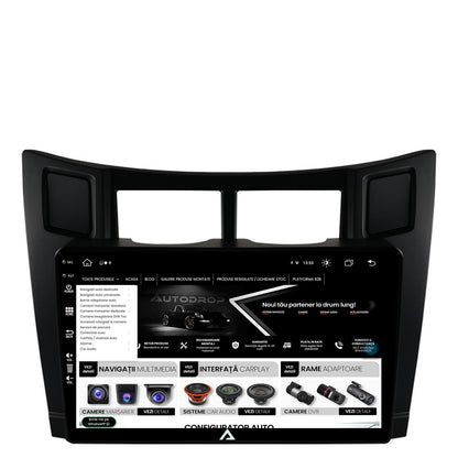 Navigatie Toyota Yaris (2005-2012), Android, Z-Octacore / 8GB RAM + 256GB ROM, 9 Inch - AD-BGZ9008+AD-BGRKIT103