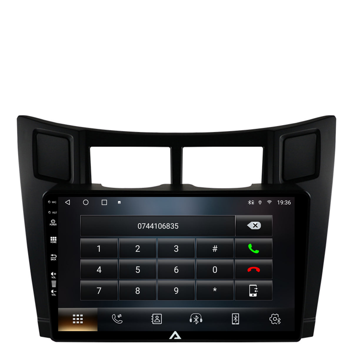 Navigatie Toyota Yaris (2005-2012), Android, A-Octacore / 4GB RAM + 64GB ROM, 9 Inch - AD-BGA9004+AD-BGRKIT103
