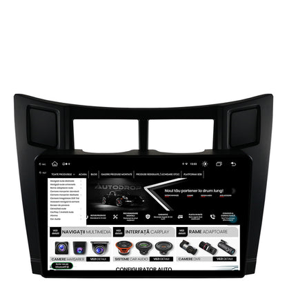 Navigatie Toyota Yaris (2005-2012), Android, V-Octacore / 4GB RAM + 64GB ROM, 9.5 Inch - AD-BGV9004+AD-BGRKIT103