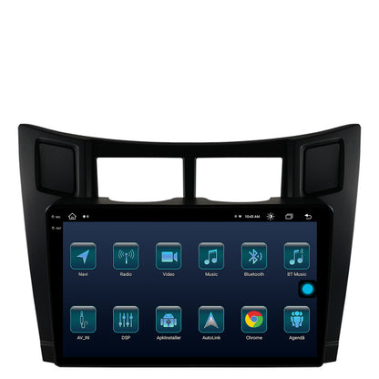 Navigatie Toyota Yaris (2005-2012), Android, X-Octacore / 8GB RAM + 256GB ROM, 9.5 Inch - AD-BGX9008+AD-BGRKIT103