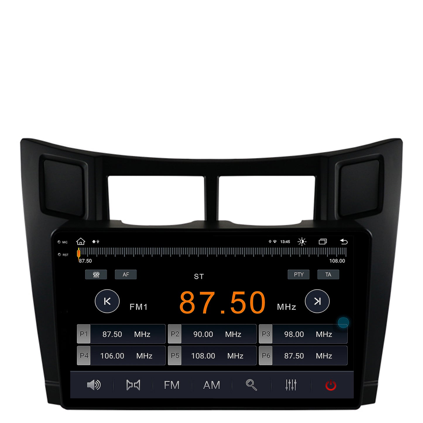 Navigatie Toyota Yaris (2005-2012), Android, X-Octacore / 8GB RAM + 256GB ROM, 9.5 Inch - AD-BGX9008+AD-BGRKIT103