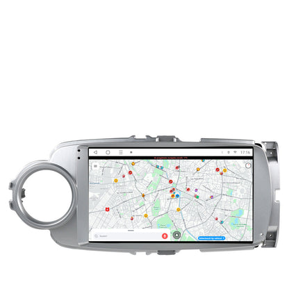 Navigatie Toyota Yaris (2010-2018), Android, P-Octacore / 2GB RAM + 32GB ROM, 9 Inch - AD-BGP9002+AD-BGRKIT104