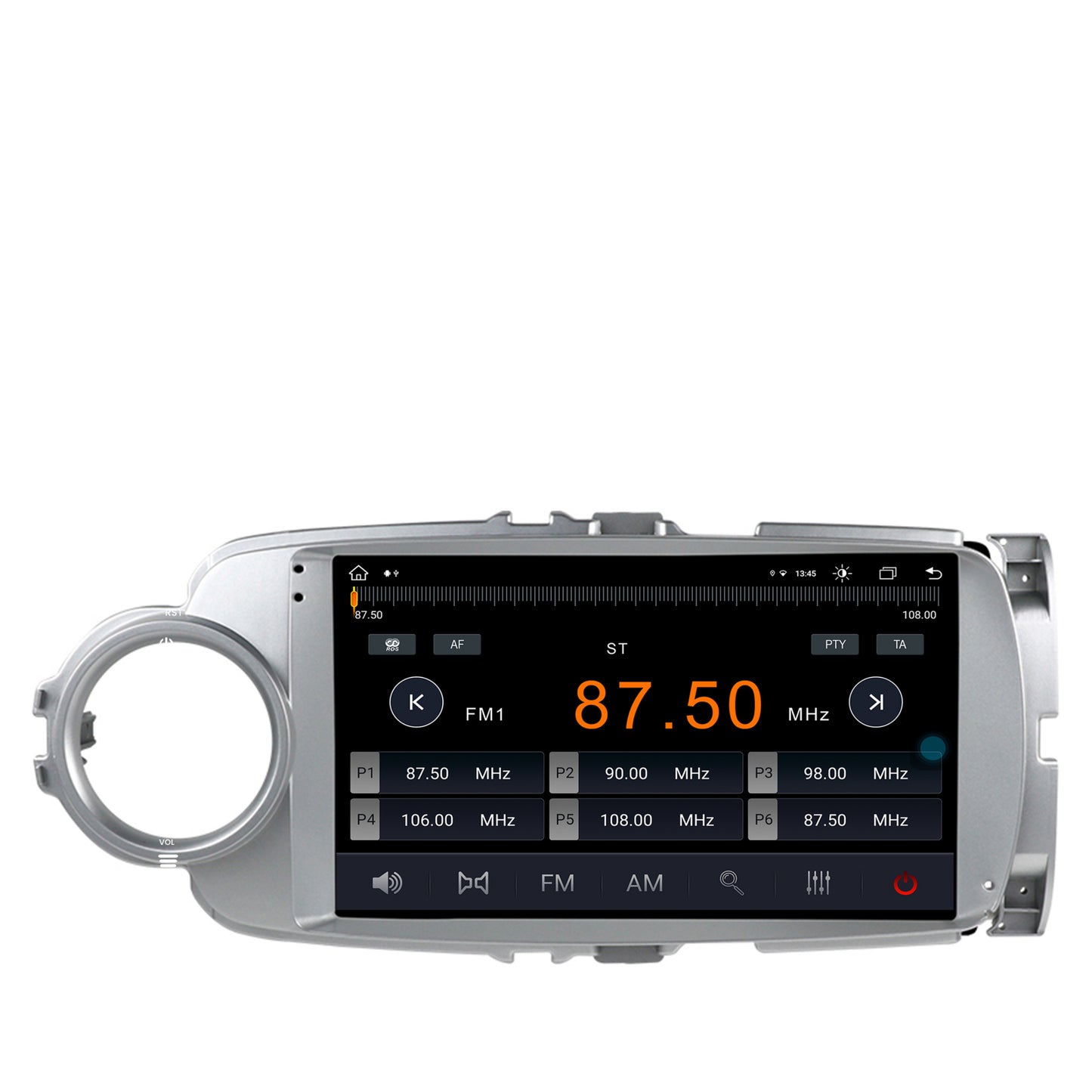 Navigatie Toyota Yaris (2010-2018), Android, Z-Octacore / 8GB RAM + 256GB ROM, 9 Inch - AD-BGZ9008+AD-BGRKIT104