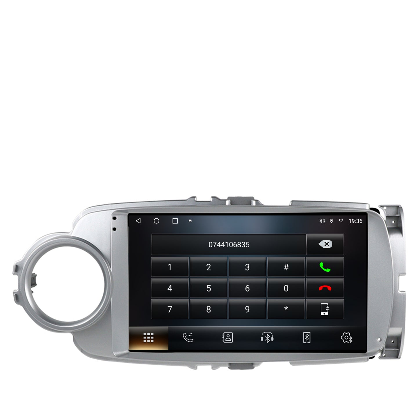 Navigatie Toyota Yaris (2010-2018), Android, A-Octacore / 4GB RAM + 64GB ROM, 9 Inch - AD-BGA9004+AD-BGRKIT104