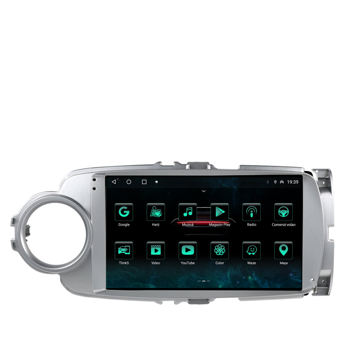 Navigatie Toyota Yaris (2010-2018), Android, A-Octacore / 4GB RAM + 64GB ROM, 9 Inch - AD-BGA9004+AD-BGRKIT104