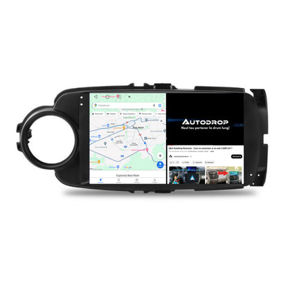 Navigatie Toyota Yaris (2010-2018), Android, A-Octacore / 4GB RAM + 64GB ROM, 9 Inch - AD-BGA9004+AD-BGRKIT104B