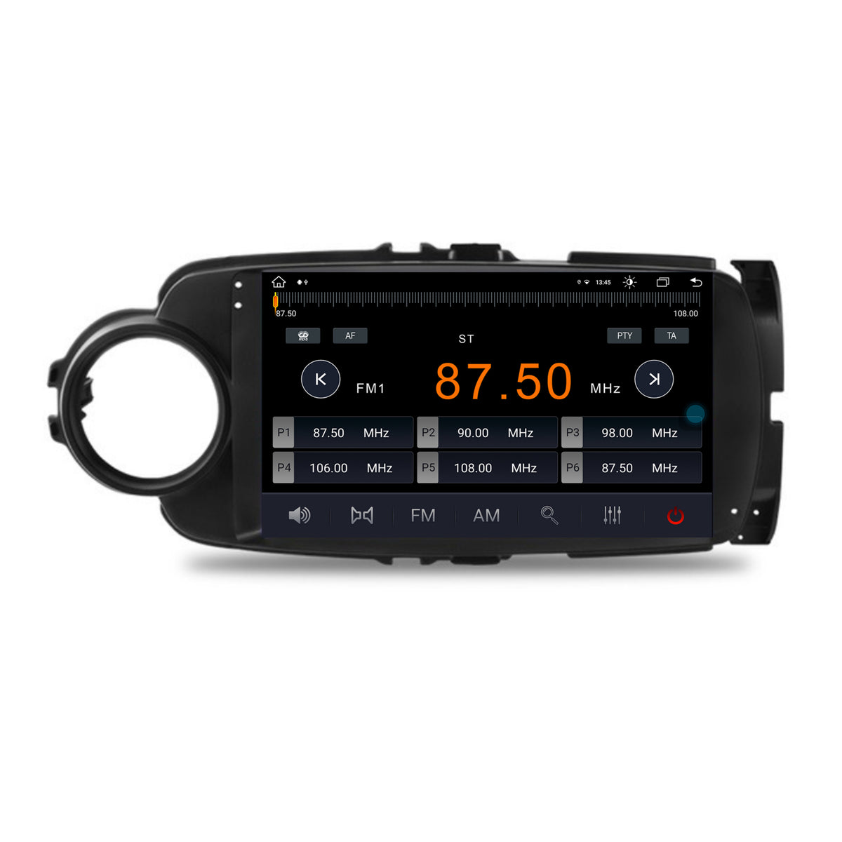 Navigatie Toyota Yaris (2010-2018), Android, X-Octacore / 8GB RAM + 256GB ROM, 9.5 Inch - AD-BGX9008+AD-BGRKIT104B