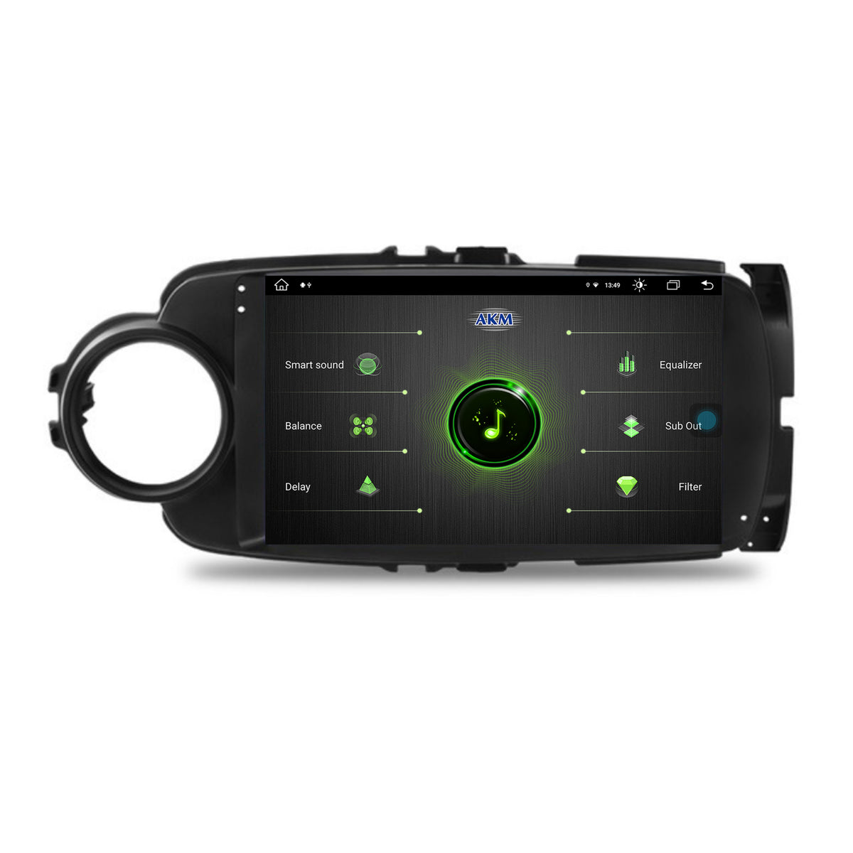 Navigatie Toyota Yaris (2010-2018), Android, Z-Octacore / 8GB RAM + 256GB ROM, 9 Inch - AD-BGZ9008+AD-BGRKIT104B