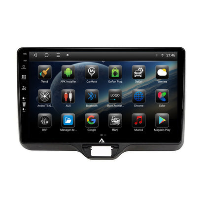 Navigatie Toyota Yaris (2020+), Android, P-Octacore / 2GB RAM + 32GB ROM, 10.1 Inch - AD-BGP10002+AD-BGRKIT105