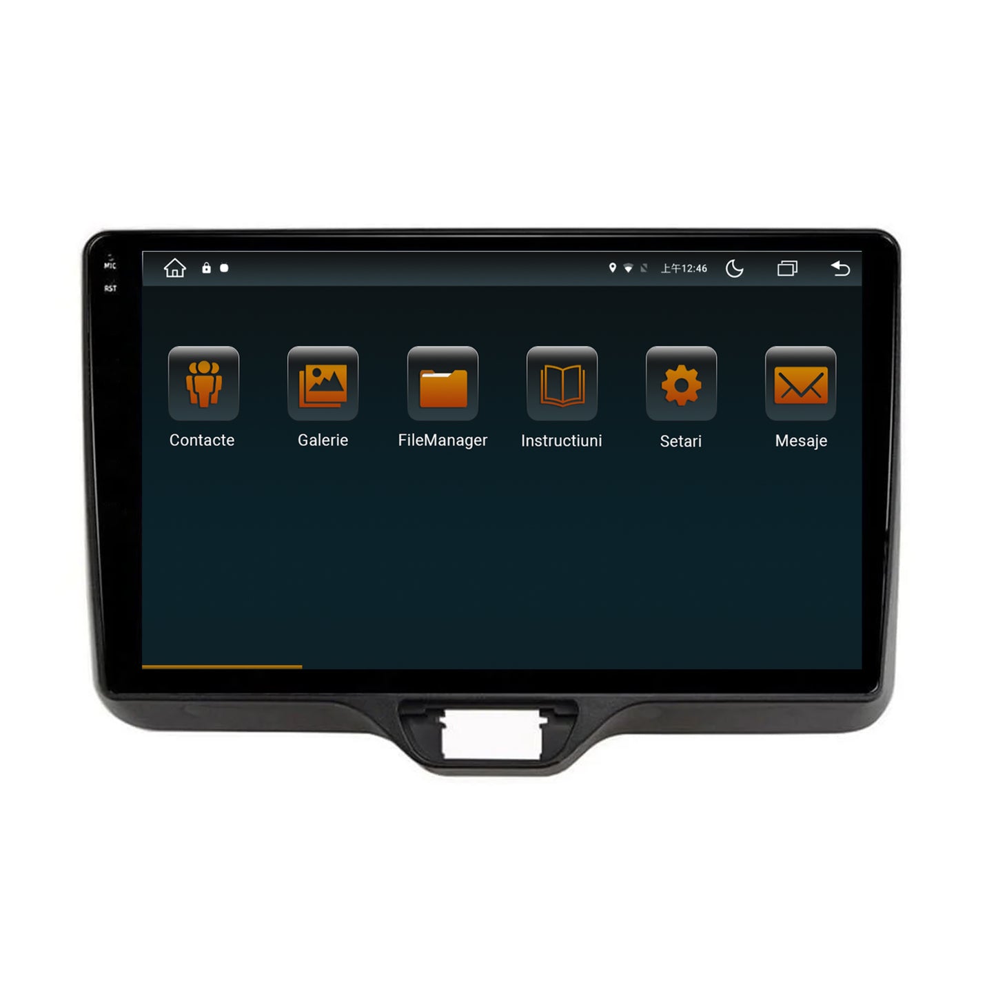 Navigatie Toyota Yaris (2020+), Android, V-Octacore / 4GB RAM + 64GB ROM, 10.36 Inch - AD-BGV9004+AD-BGRKIT105