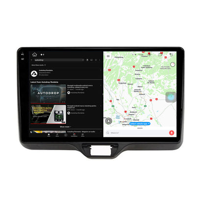 Navigatie Toyota Yaris (2020+), Android, V-Octacore / 4GB RAM + 64GB ROM, 10.36 Inch - AD-BGV9004+AD-BGRKIT105