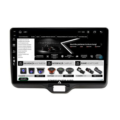 Navigatie Toyota Yaris (2020), Android, Z-Octacore / 8GB RAM + 256GB ROM, 10.1 Inch - AD-BGZ10008+AD-BGRKIT105