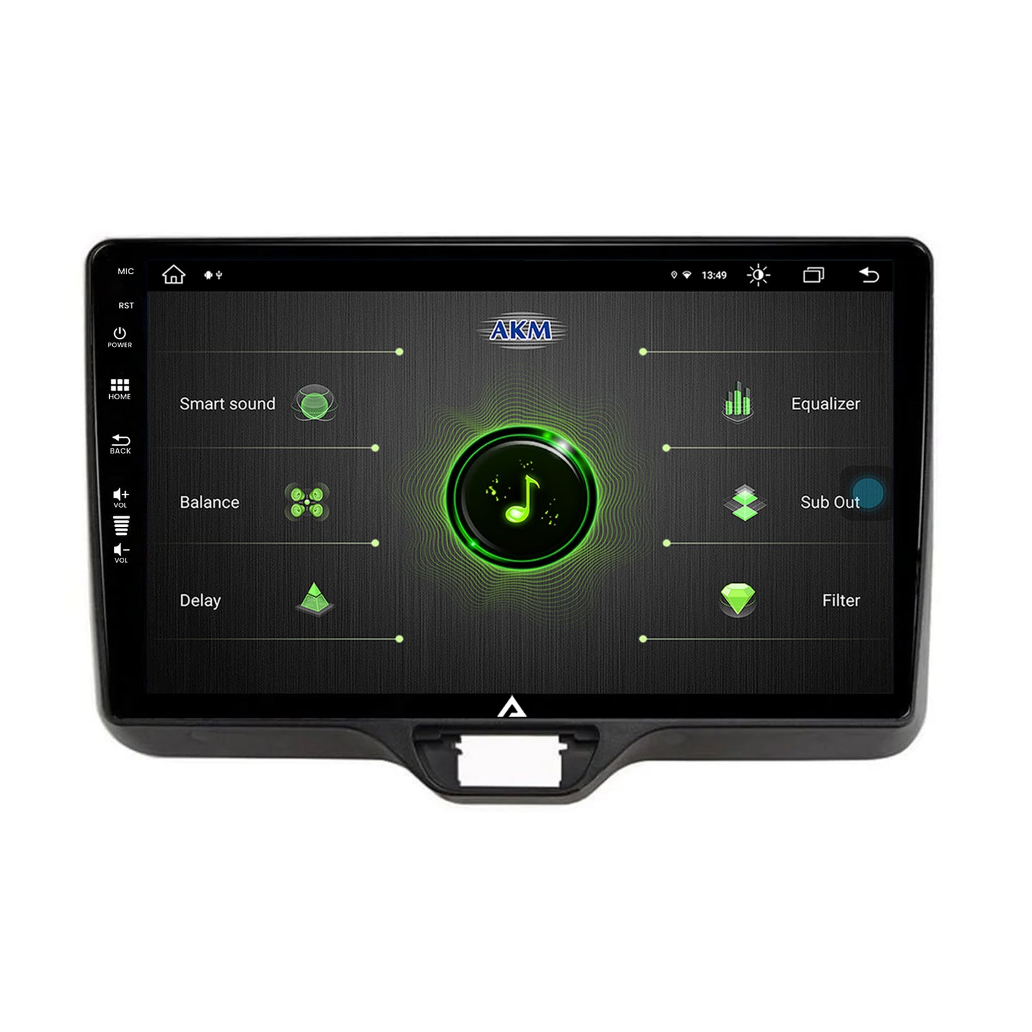 Navigatie Toyota Yaris (2020), Android, Z-Octacore / 8GB RAM + 256GB ROM, 10.1 Inch - AD-BGZ10008+AD-BGRKIT105