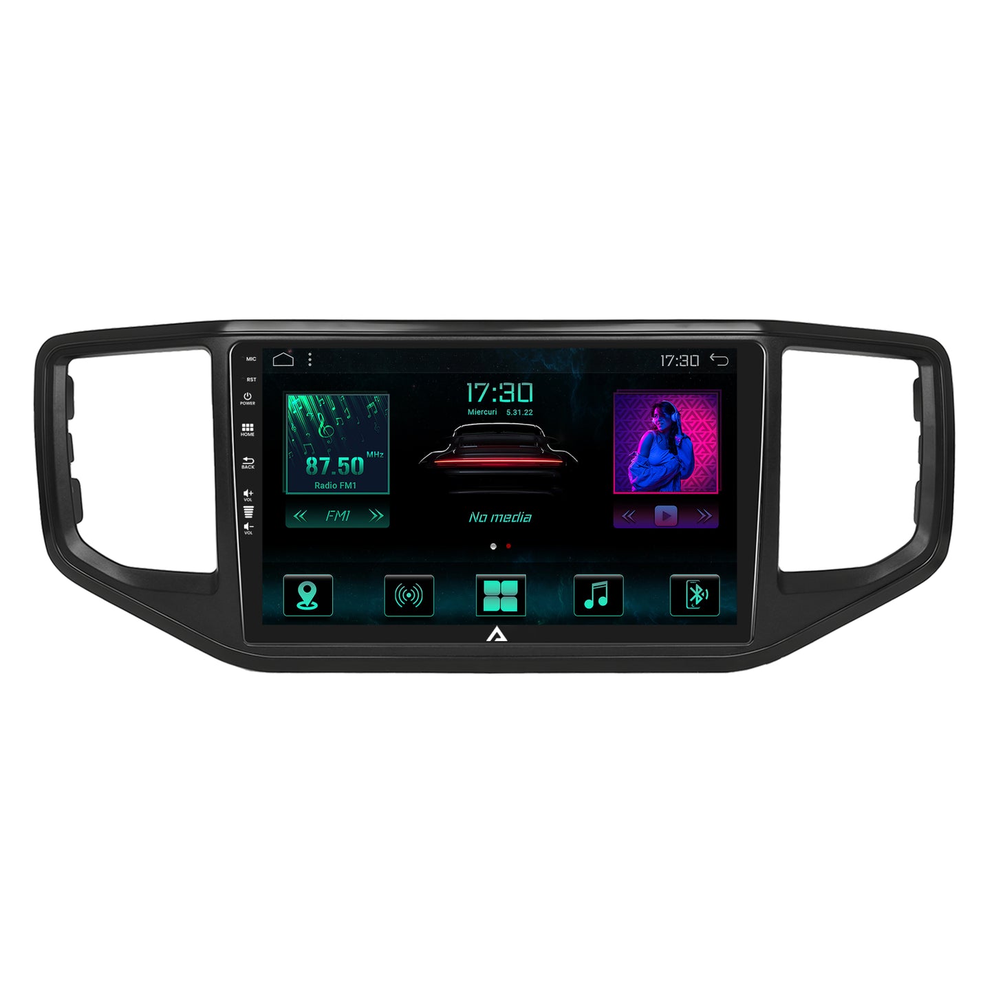 Navigatie Volkswagen Amarok (2017-2021), Android, A-Octacore / 4GB RAM + 64GB ROM, 9 Inch - AD-BGA9004+AD-BGRKIT030
