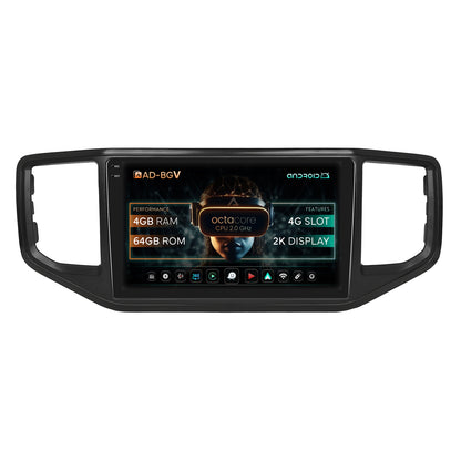 Navigatie Volkswagen Amarok (2017-2021), Android, V-Octacore / 4GB RAM + 64GB ROM, 9.5 Inch - AD-BGV9004+AD-BGRKIT030