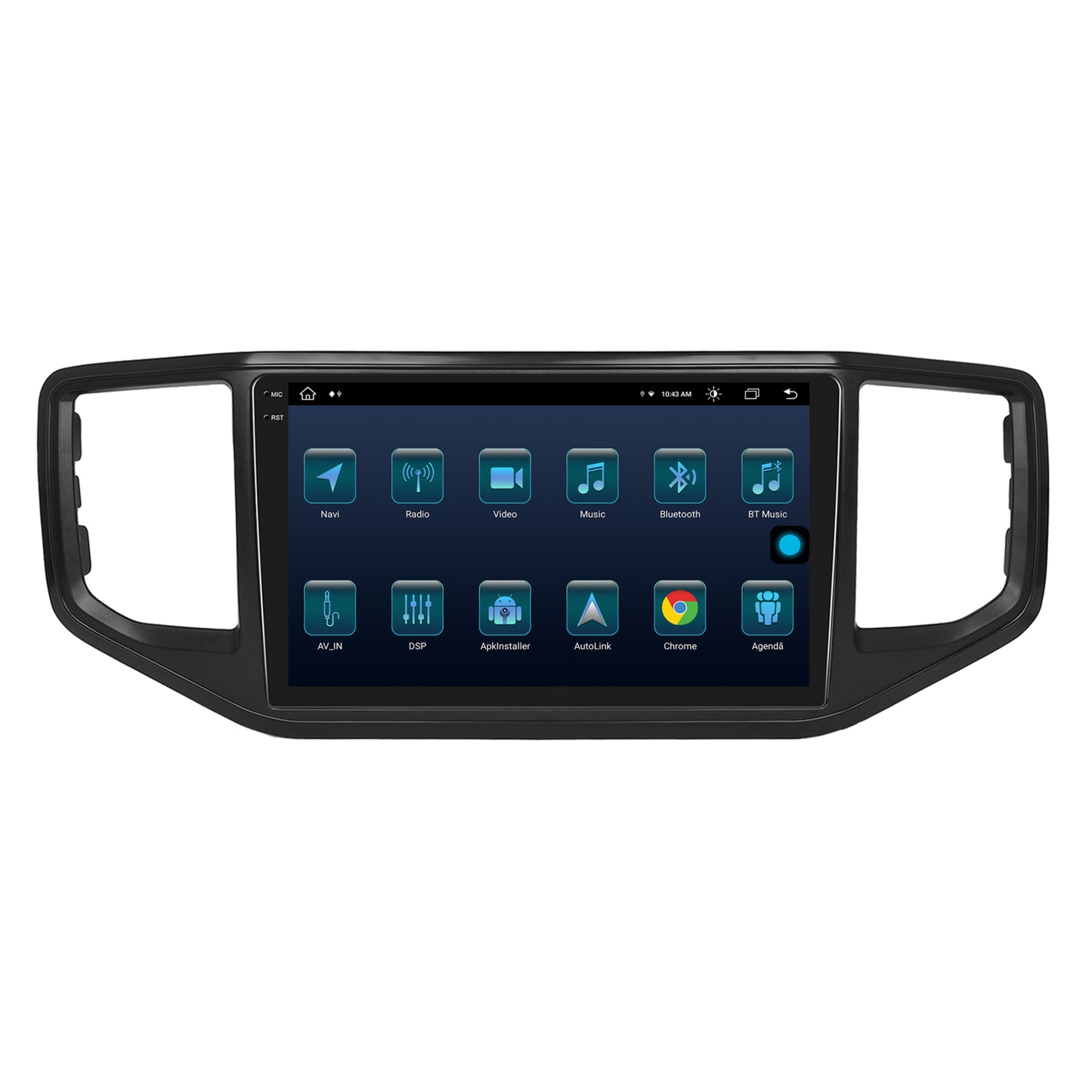 Navigatie Volkswagen Amarok (2017-2021), Android, X-Octacore / 8GB RAM + 256GB ROM, 9.5 Inch - AD-BGX9008+AD-BGRKIT030
