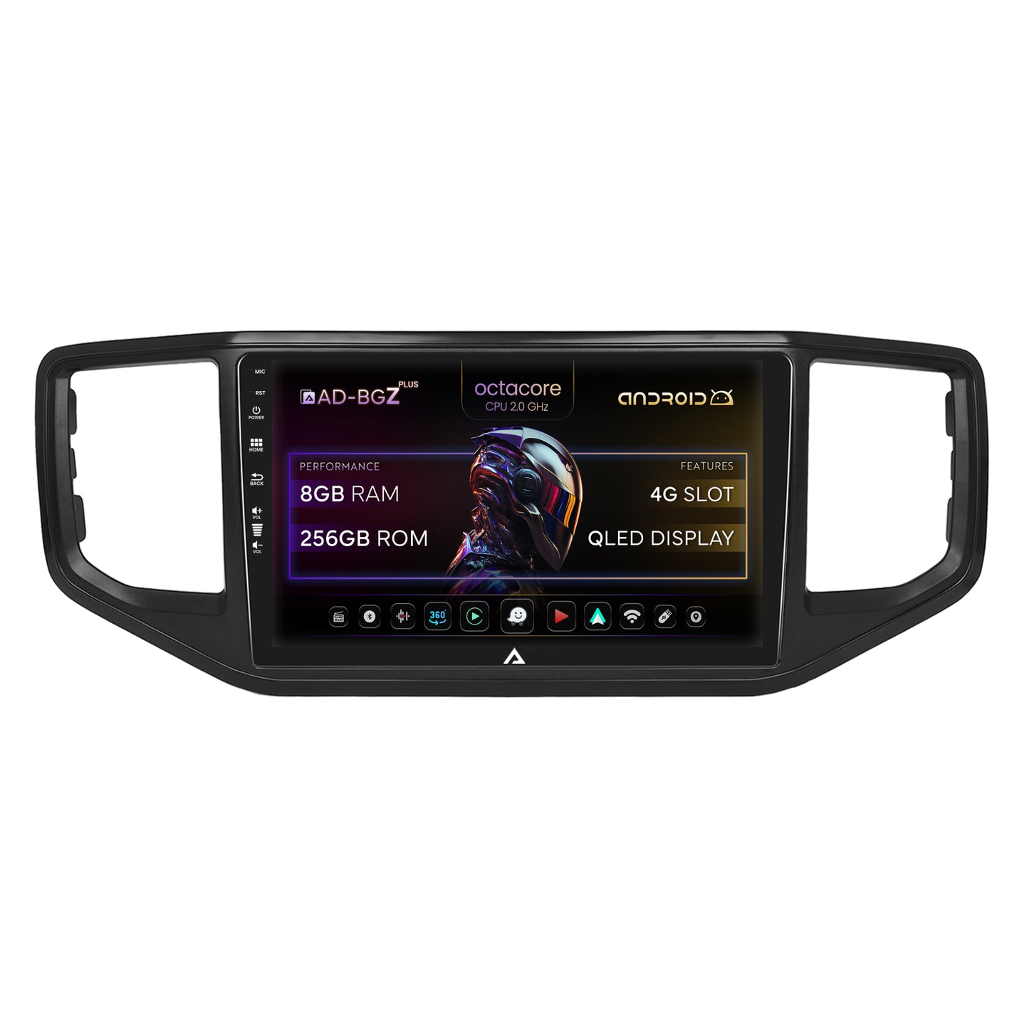 Navigatie Volkswagen Amarok (2017-2021), Android, Z-Octacore / 8GB RAM + 256GB ROM, 9 Inch - AD-BGZ9008+AD-BGRKIT030