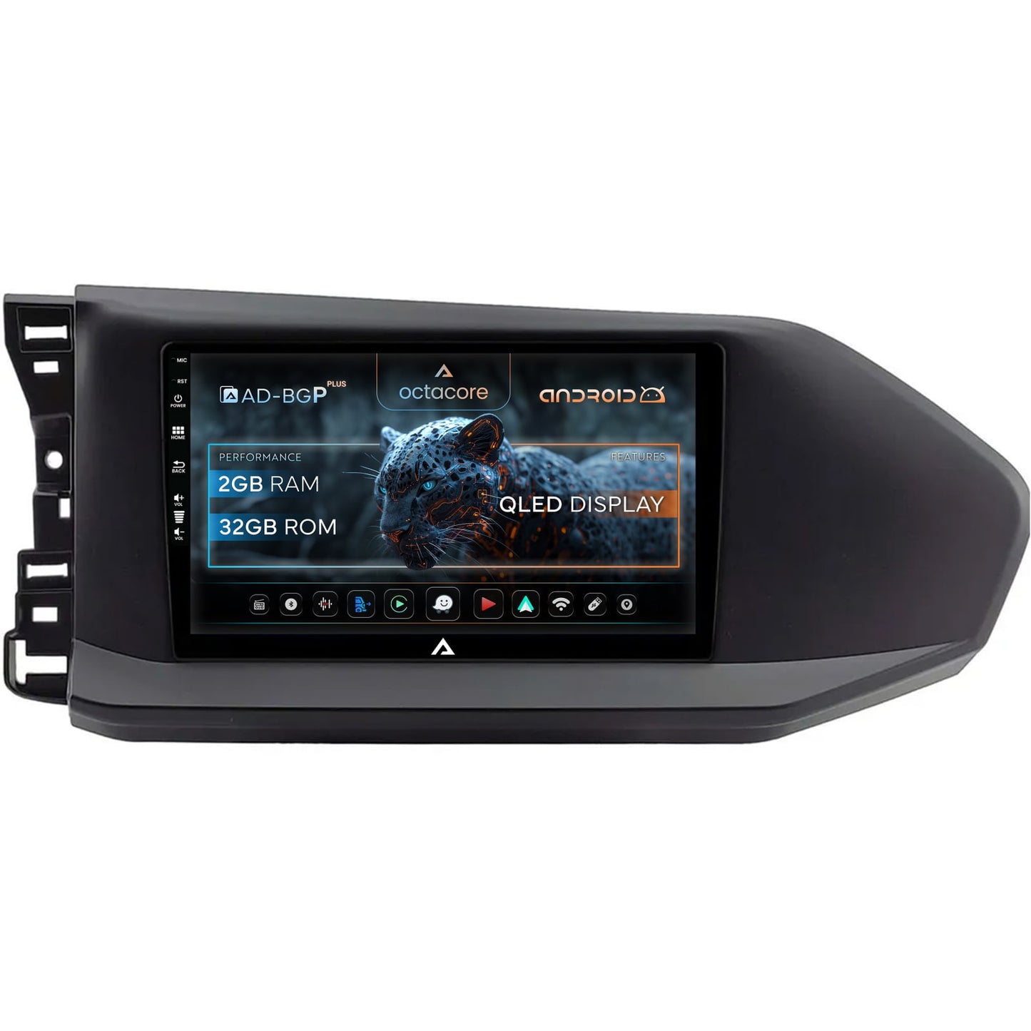 Navigatie Volkswagen Caddy (2023+), Android, P-Octacore / 2GB RAM + 32GB ROM, 9 Inch - AD-BGP9002+AD-BGRKIT031