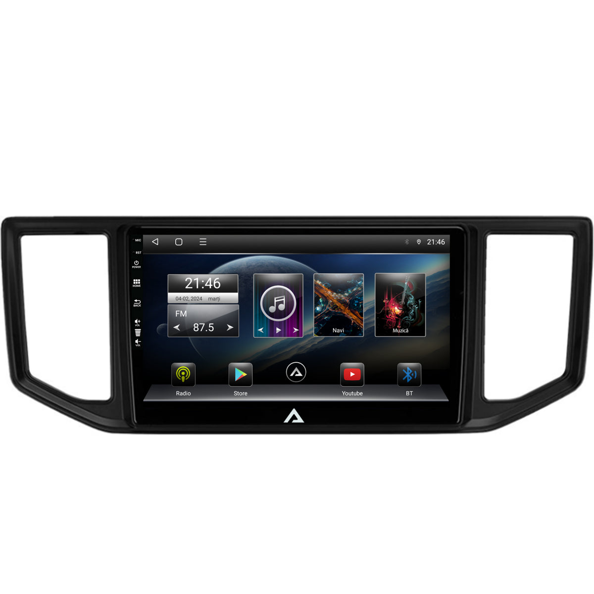 Navigatie Volkswagen Crafter (2017+), Android, E-Octacore / 2GB RAM + 32GB ROM, 10.1 Inch - AD-BGE10002+AD-BGRKIT056