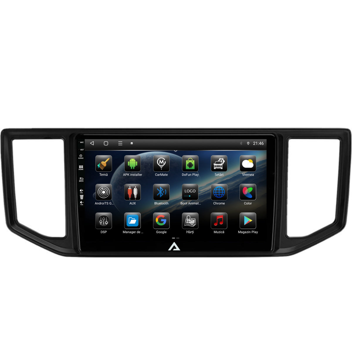 Navigatie Volkswagen Crafter (2017+), Android, E-Octacore / 2GB RAM + 32GB ROM, 10.1 Inch - AD-BGE10002+AD-BGRKIT056