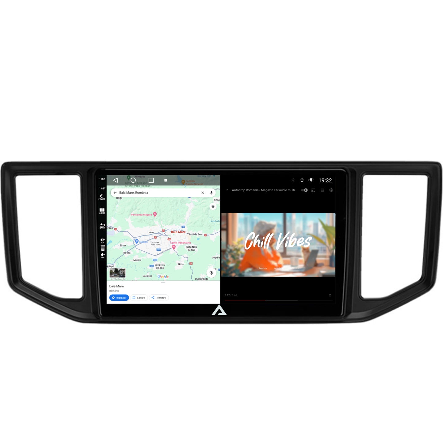 Navigatie Volkswagen Crafter (2017+), Android, A-Octacore / 4GB RAM + 64GB ROM, 10.1 Inch - AD-BGA10004+AD-BGRKIT056
