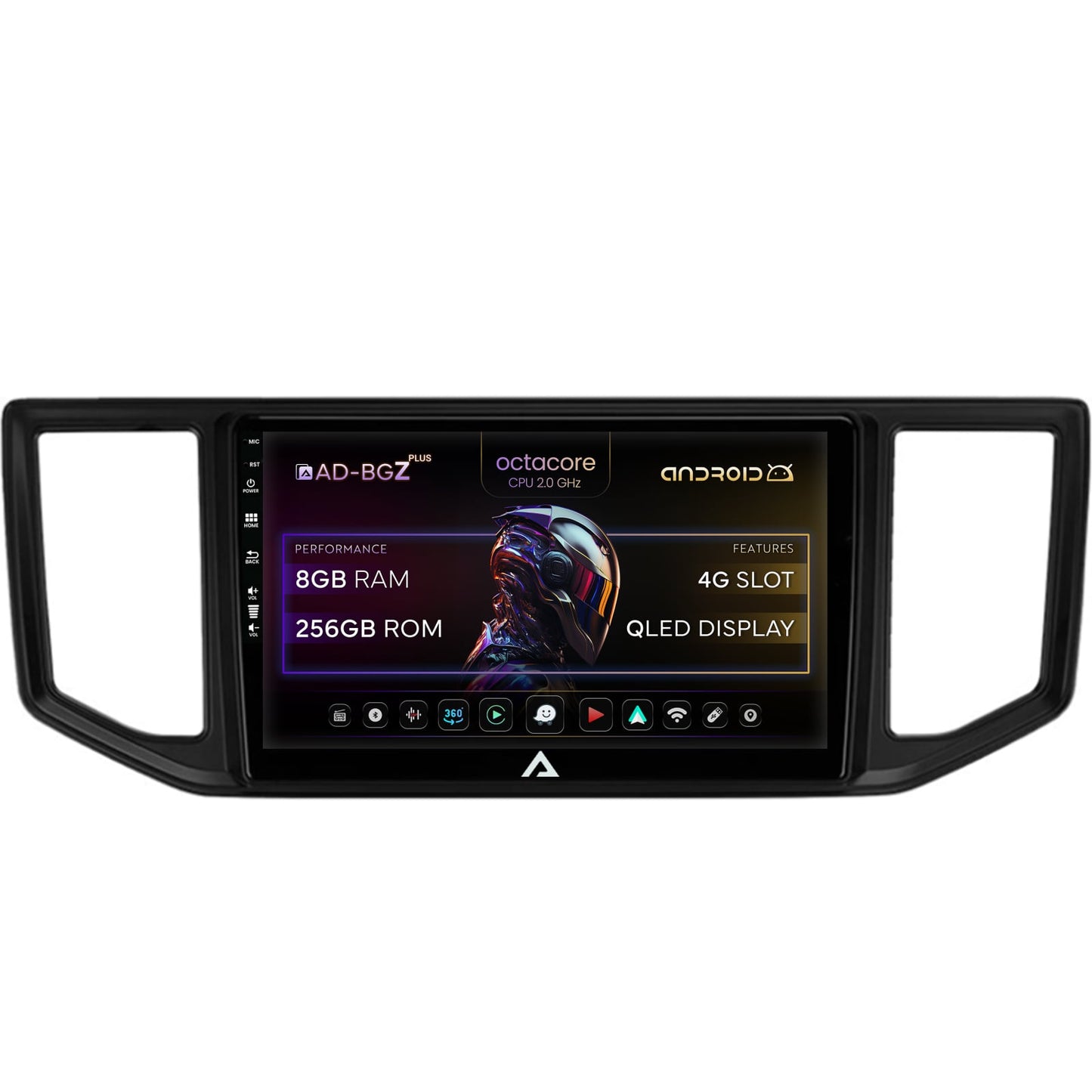 Navigatie Volkswagen Crafter (2017+), Android, Z-Octacore / 8GB RAM + 256GB ROM, 10.1 Inch - AD-BGZ10008+AD-BGRKIT056