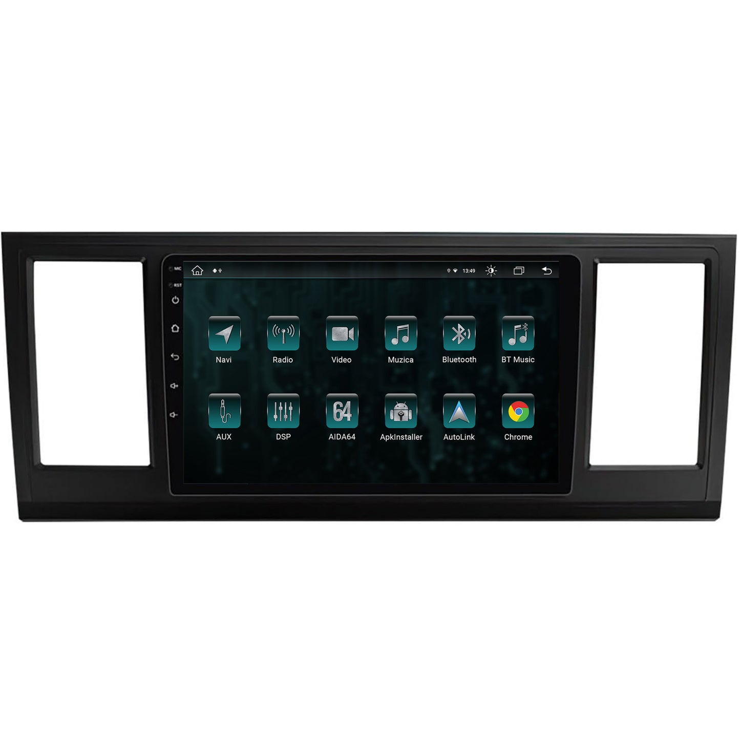 Navigatie Volkswagen Transporter / Caravelle / Multivan T6 (2015+), Android, Z-Octacore / 8GB RAM + 256GB ROM, 10.1 Inch - AD-BGZ9008+AD-BGRKIT056V2