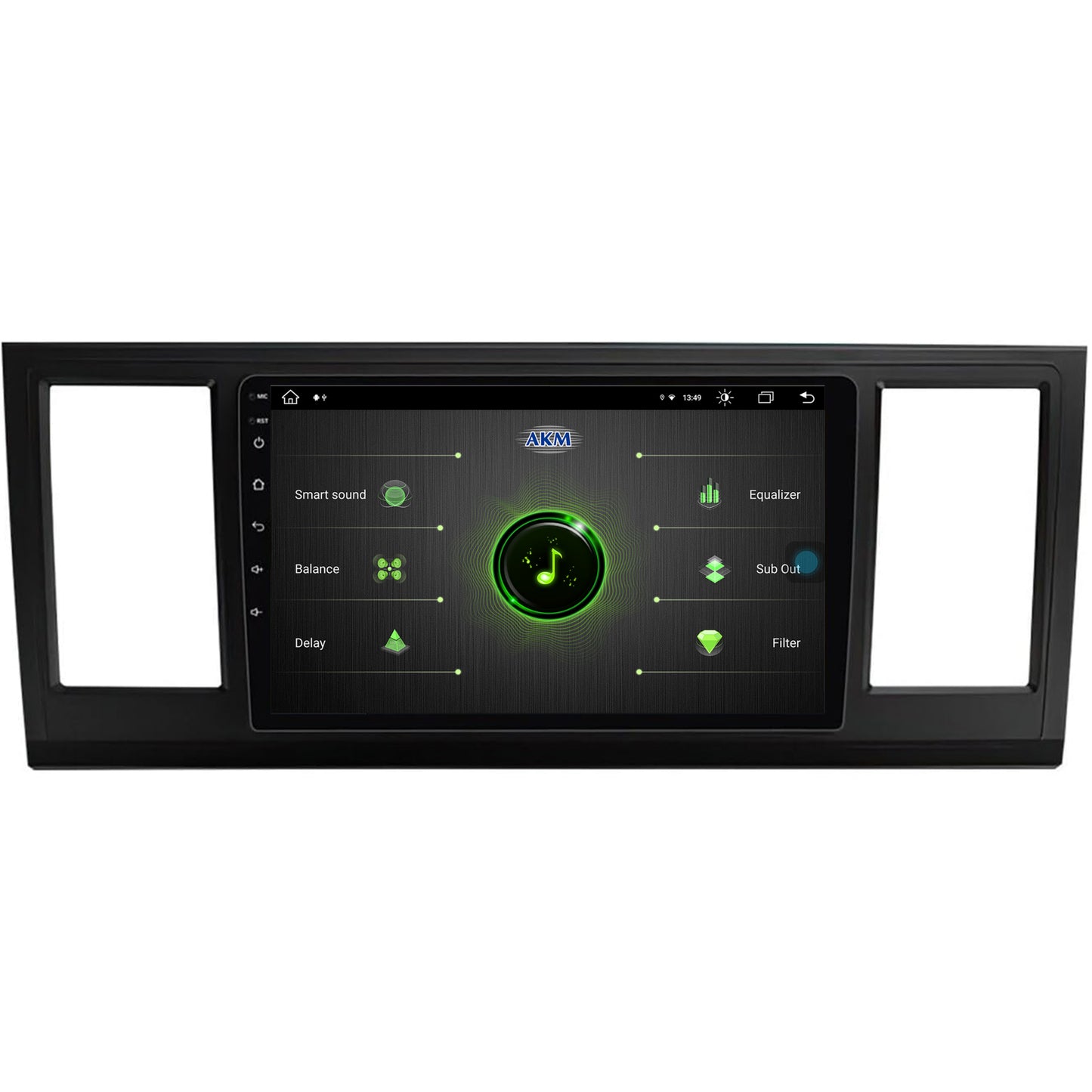 Navigatie Volkswagen Transporter / Caravelle / Multivan T6 (2015+), Android, Z-Octacore / 8GB RAM + 256GB ROM, 10.1 Inch - AD-BGZ9008+AD-BGRKIT056V2