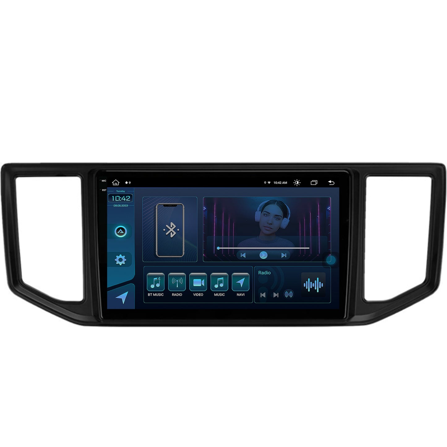Navigatie Volkswagen Crafter (2017+), Android, X-Octacore / 8GB RAM + 256GB ROM, 10.36 Inch - AD-BGX10008+AD-BGRKIT056