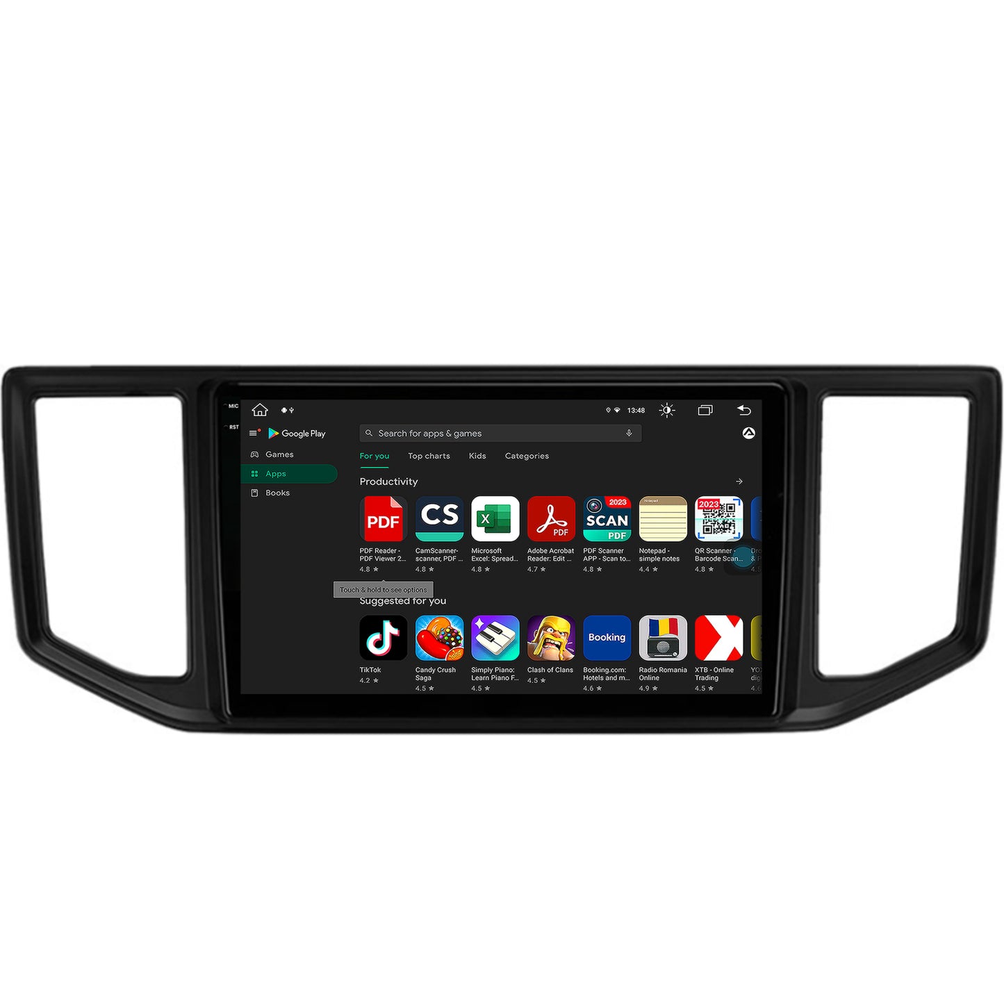 Navigatie Volkswagen Crafter (2017+), Android, X-Octacore / 8GB RAM + 256GB ROM, 10.36 Inch - AD-BGX10008+AD-BGRKIT056