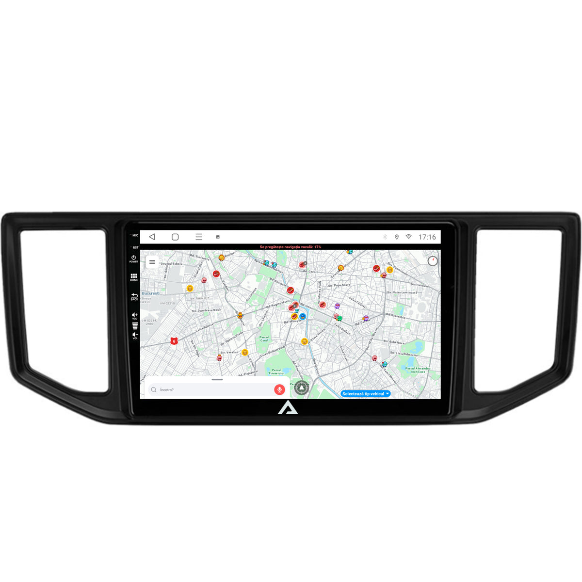 Navigatie Volkswagen Crafter (2017+), Android, P-Octacore / 2GB RAM + 32GB ROM, 10.1 Inch - AD-BGP10002+AD-BGRKIT056