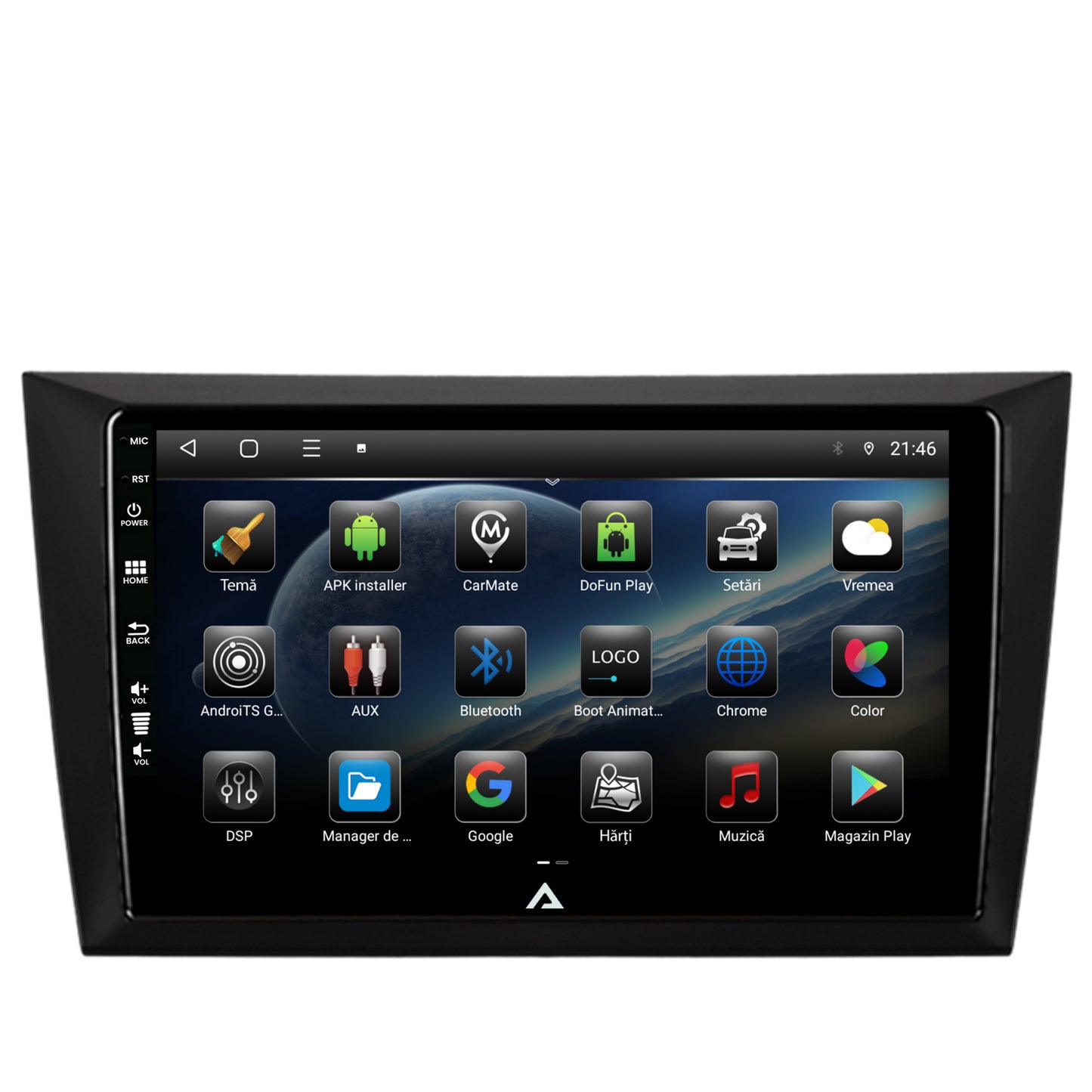 Navigatie Volkswagen Golf 6, Android, E-Octacore / 2GB RAM + 32GB ROM, 9 Inch - AD-BGE9002+AD-BGRKIT024V2