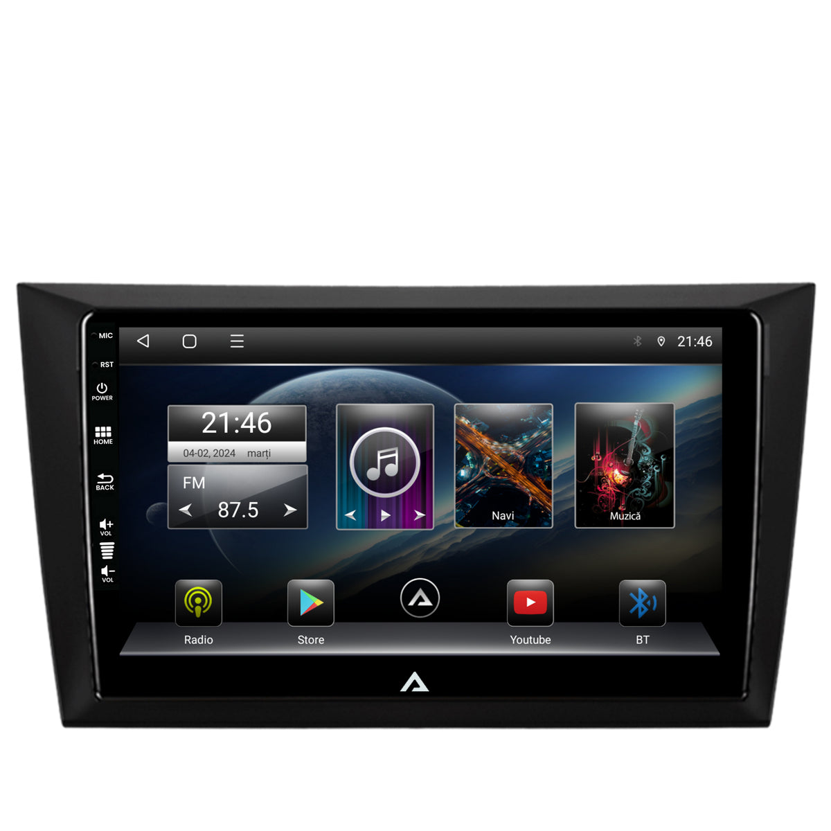 Navigatie Volkswagen Golf 6, Android, P-Octacore / 2GB RAM + 32GB ROM, 9 Inch - AD-BGP9002+AD-BGRKIT024V2