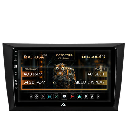 Navigatie Volkswagen Golf 6, Android, A-Octacore / 4GB RAM + 64GB ROM, 9 Inch - AD-BGA9004+AD-BGRKIT024V2