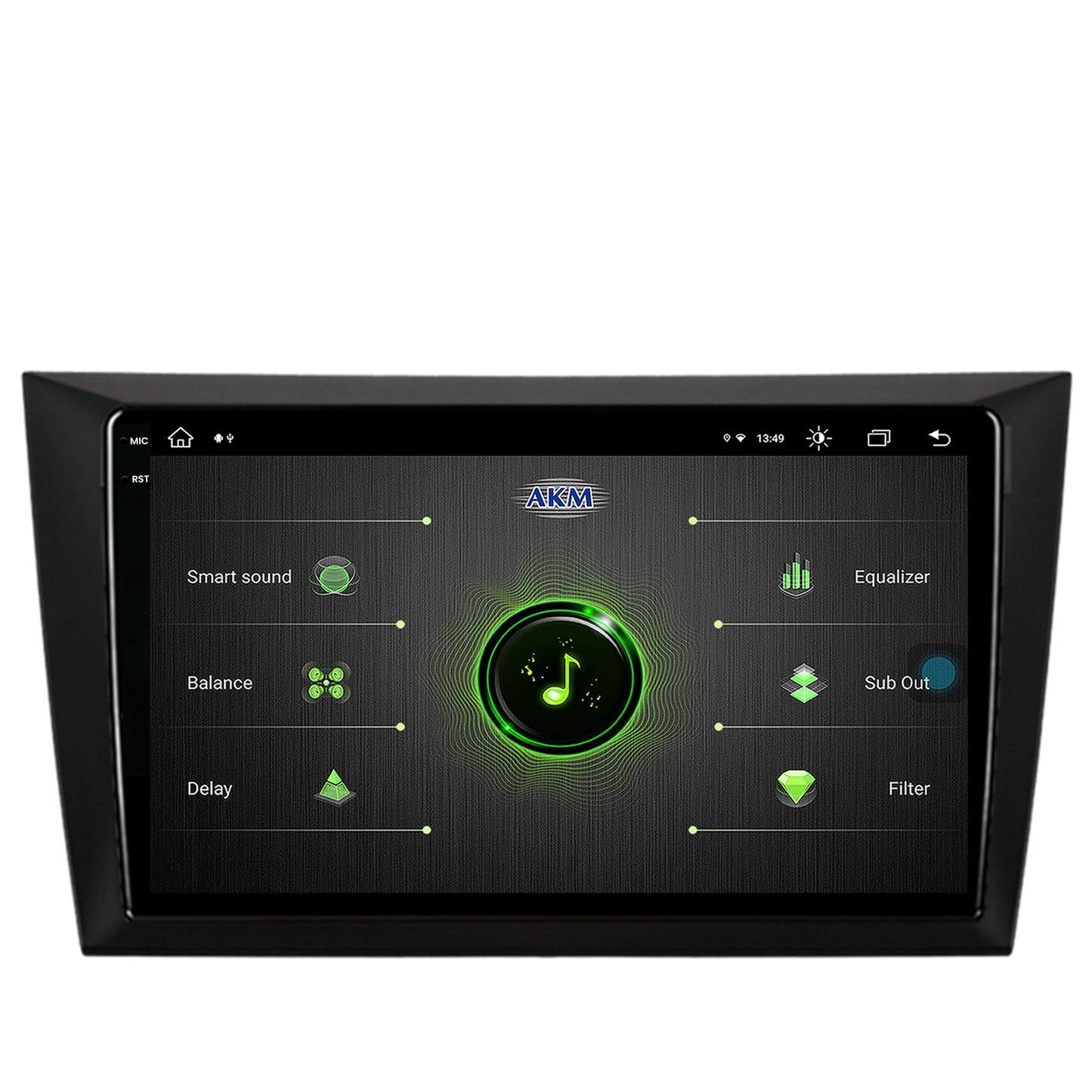 Navigatie Volkswagen Golf 6, Android, V-Octacore / 4GB RAM + 64GB ROM, 9.5 Inch - AD-BGV9004+AD-BGRKIT024V2