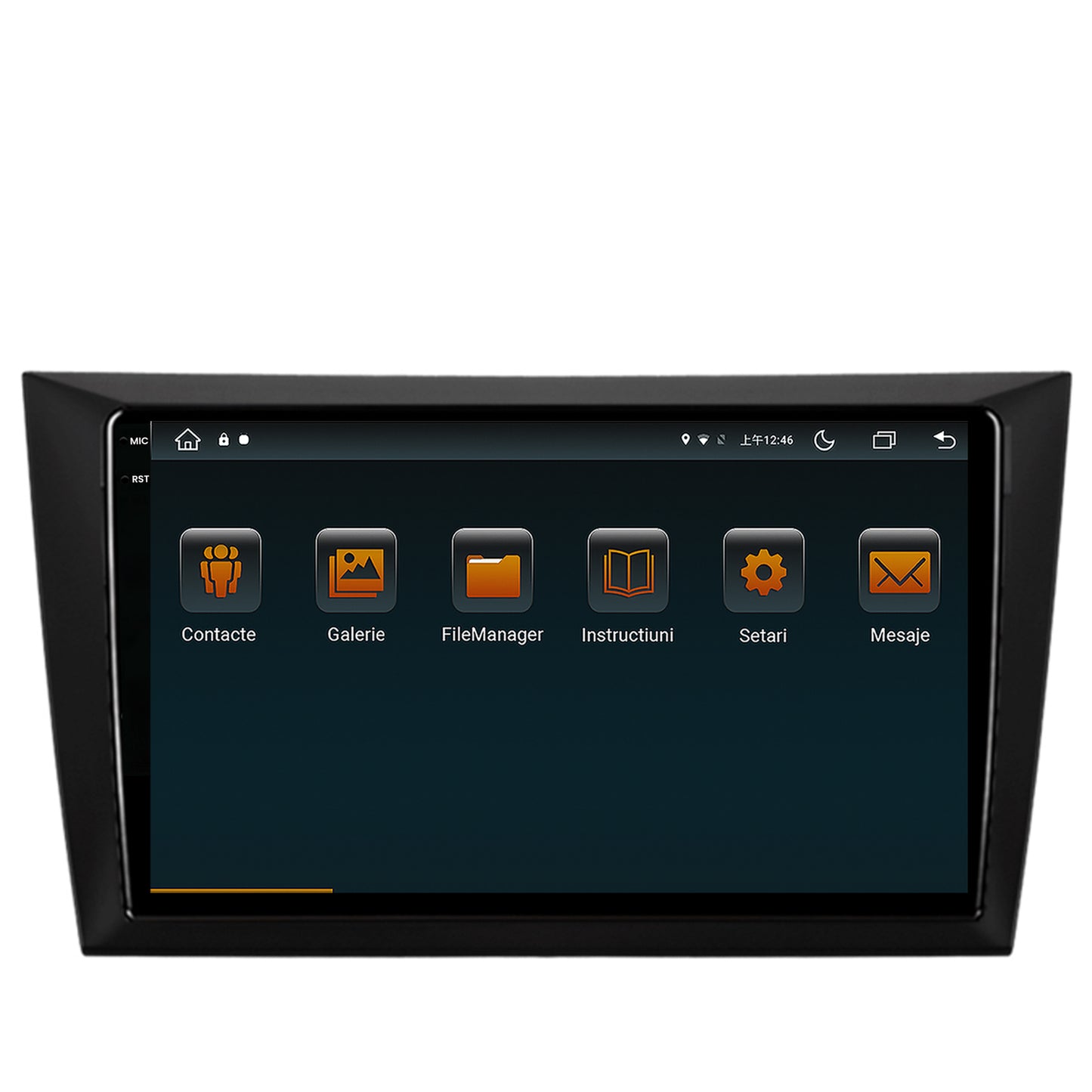 Navigatie Volkswagen Golf 6, Android, V-Octacore / 4GB RAM + 64GB ROM, 9.5 Inch - AD-BGV9004+AD-BGRKIT024V2
