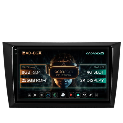 Navigatie Volkswagen Golf 6, Android, X-Octacore / 8GB RAM + 256GB ROM, 9.5 Inch - AD-BGX9008+AD-BGRKIT024V2