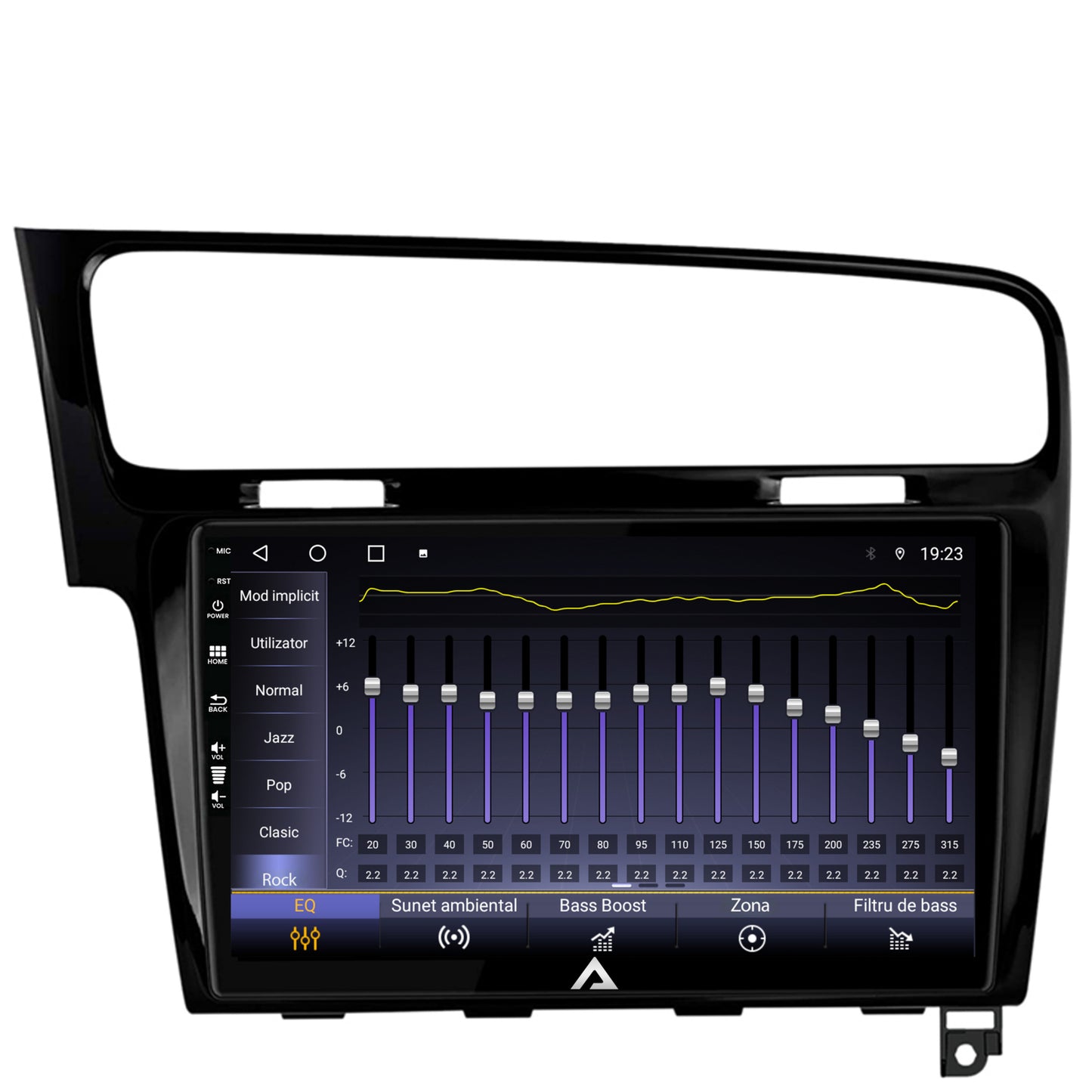 Navigatie Volkswagen Golf 7, Android, A-Octacore / 4GB RAM + 64GB ROM, 10.1 Inch - AD-BGA10004+AD-BGRKIT023B