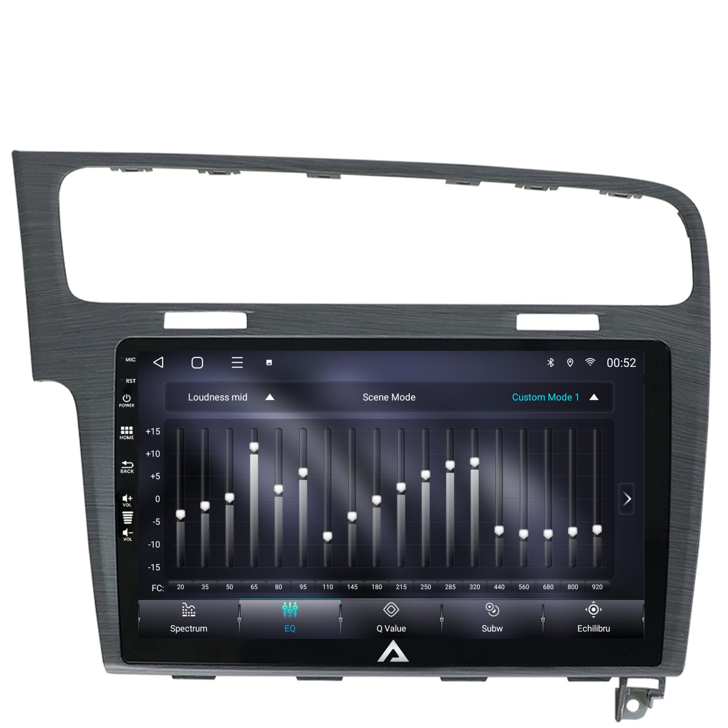 Navigatie Volkswagen Golf 7, Android, E-Octacore / 2GB RAM + 32GB ROM, 10.1 Inch - AD-BGE10002+AD-BGRKIT023A
