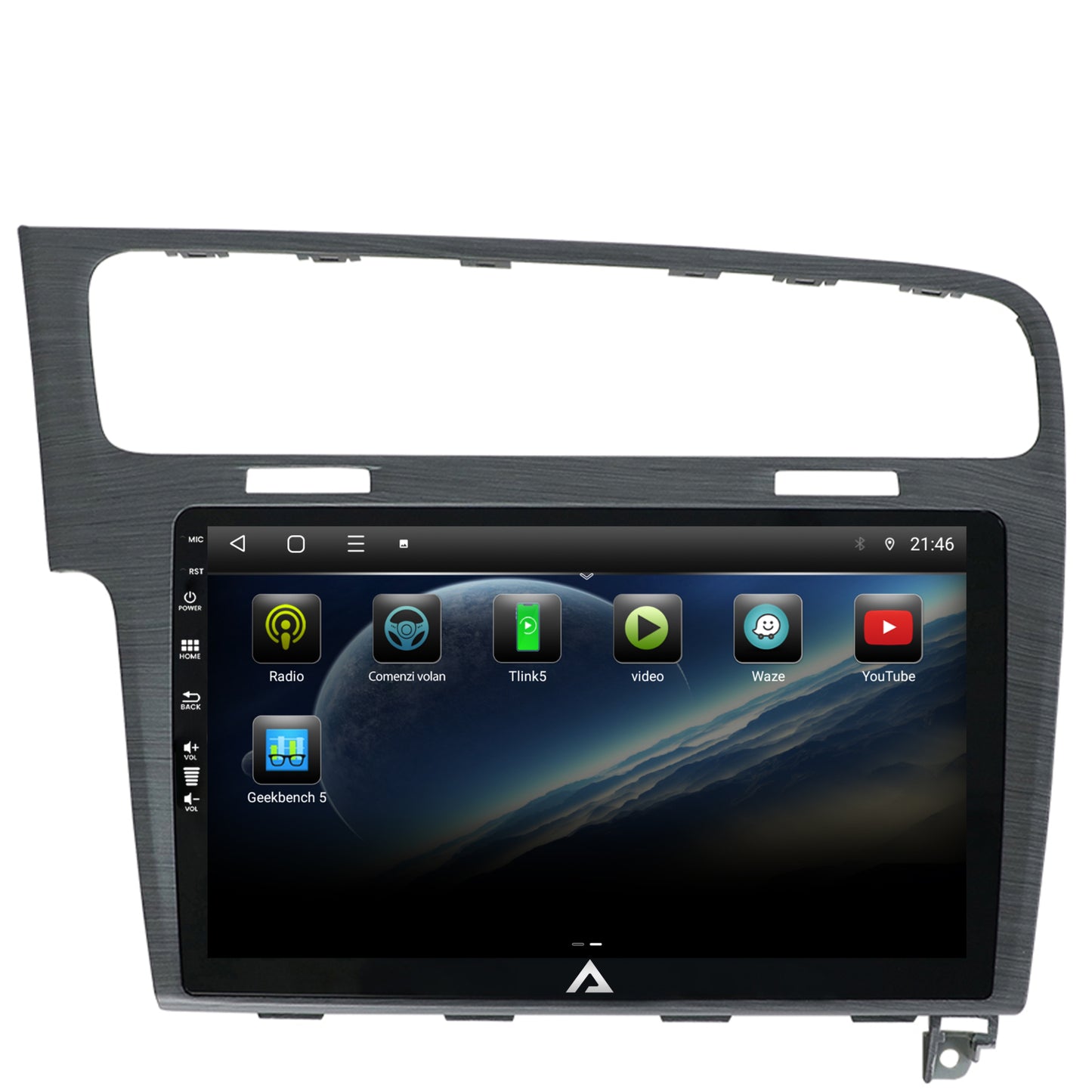 Navigatie Volkswagen Golf 7, Android, E-Octacore / 2GB RAM + 32GB ROM, 10.1 Inch - AD-BGE10002+AD-BGRKIT023A