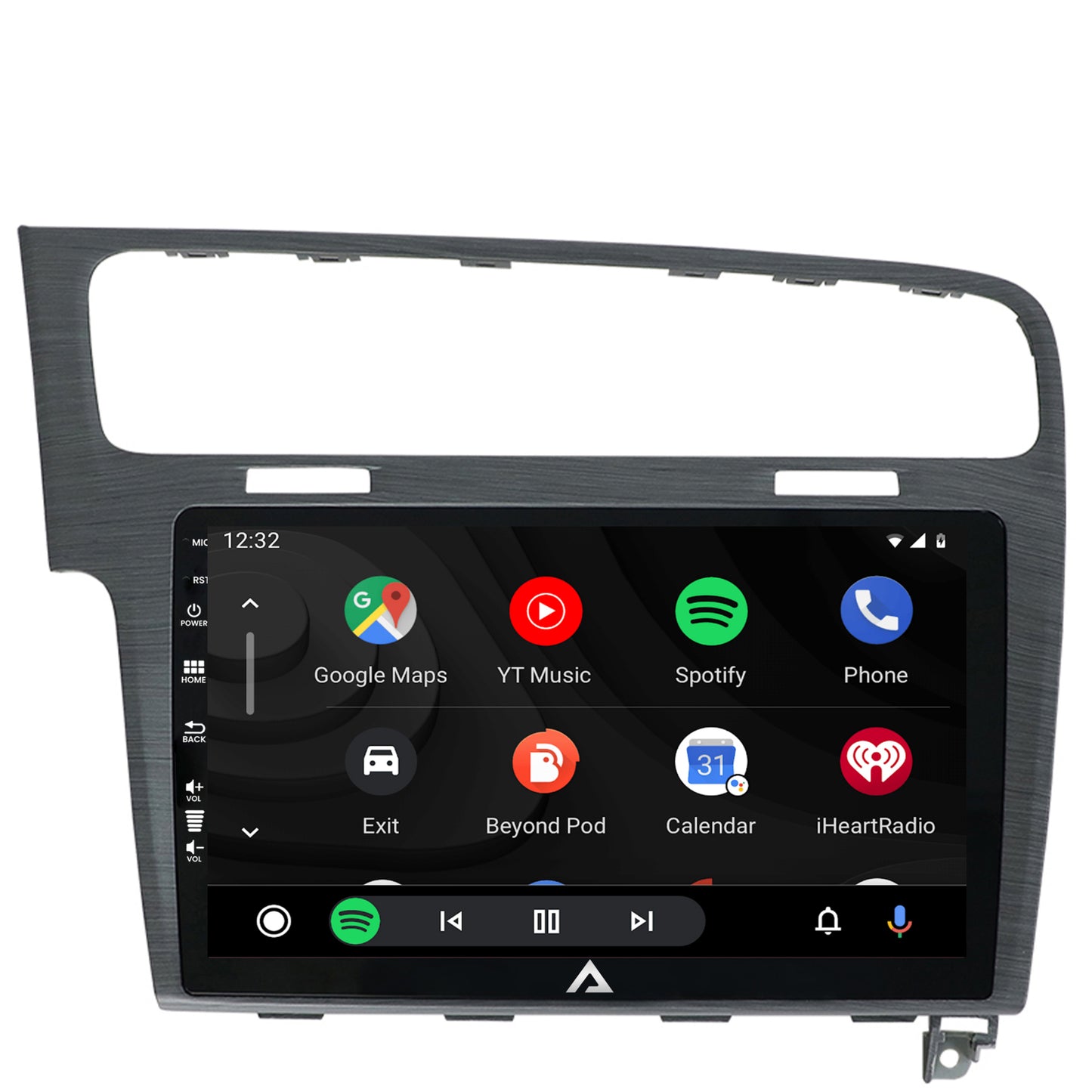 Navigatie Volkswagen Golf 7, Android, P-Octacore / 2GB RAM + 32GB ROM, 10.1 Inch - AD-BGP10002+AD-BGRKIT023A