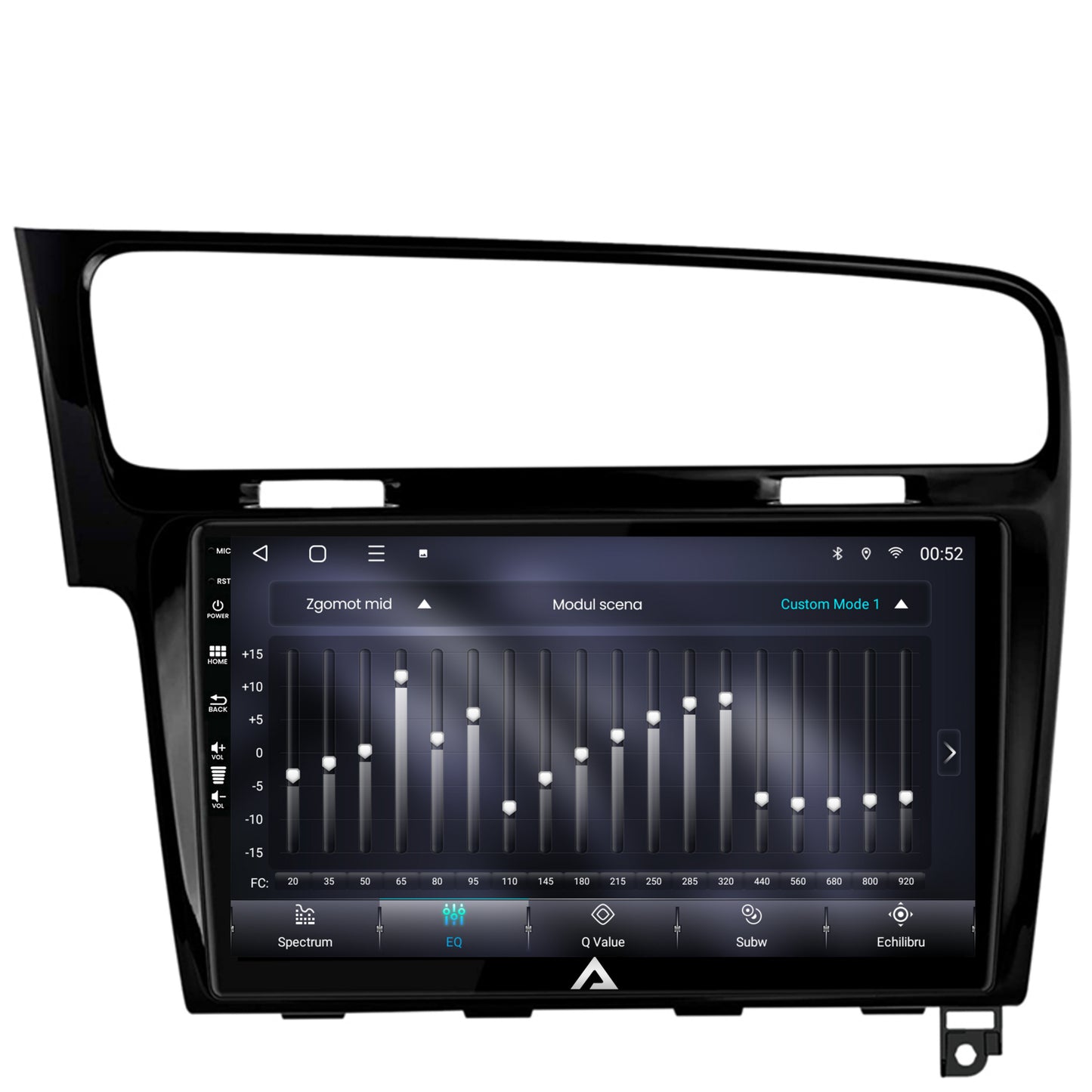 Navigatie Volkswagen Golf 7, Android, P-Octacore / 2GB RAM + 32GB ROM, 10.1 Inch - AD-BGP10002+AD-BGRKIT023B