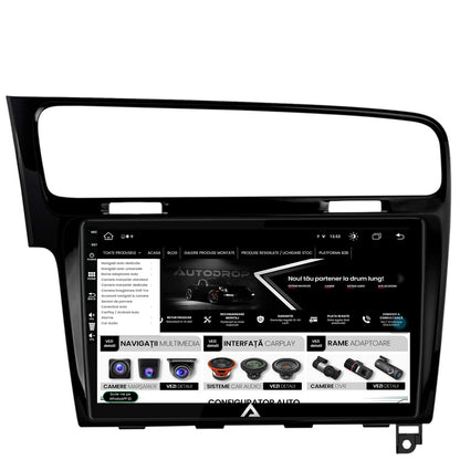 Navigatie Volkswagen GOLF 7, Android, Z-Octacore / 8GB RAM + 256GB ROM, 10.1 Inch - AD-BGZ10008+AD-BGRKIT023B