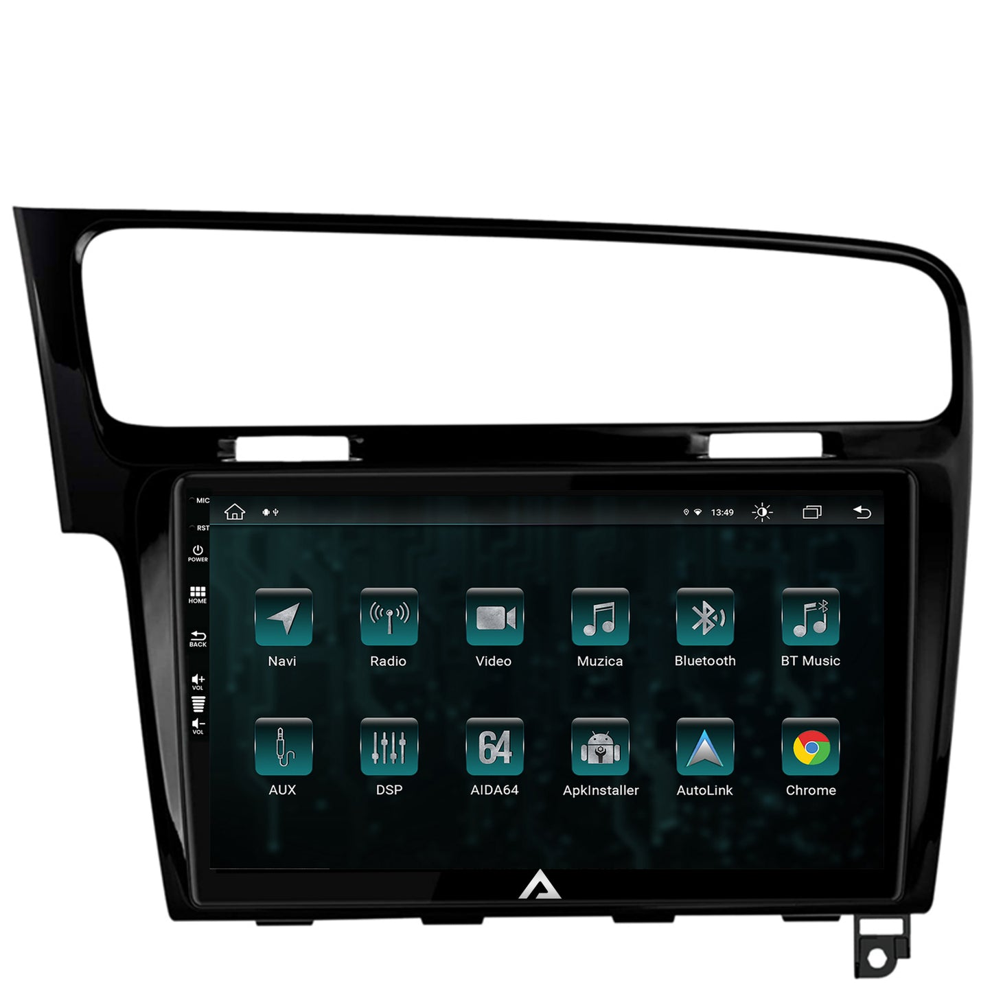 Navigatie Volkswagen GOLF 7, Android, Z-Octacore / 8GB RAM + 256GB ROM, 10.1 Inch - AD-BGZ10008+AD-BGRKIT023B