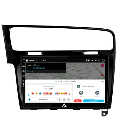 Navigatie Volkswagen GOLF 7, Android, Z-Octacore / 8GB RAM + 256GB ROM, 10.1 Inch - AD-BGZ10008+AD-BGRKIT023B